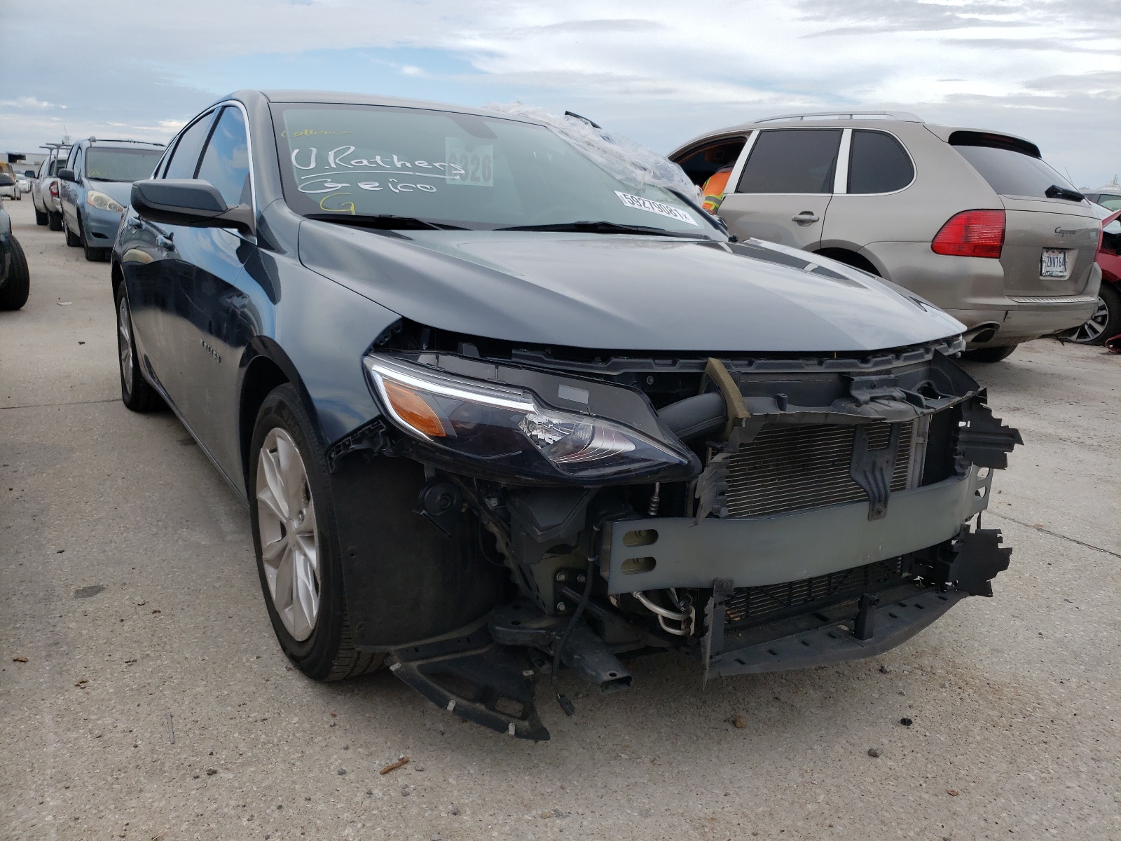 CHEVROLET MALIBU LT 2020 with VIN 1G1ZD5ST2LF027887 - Photo from auction