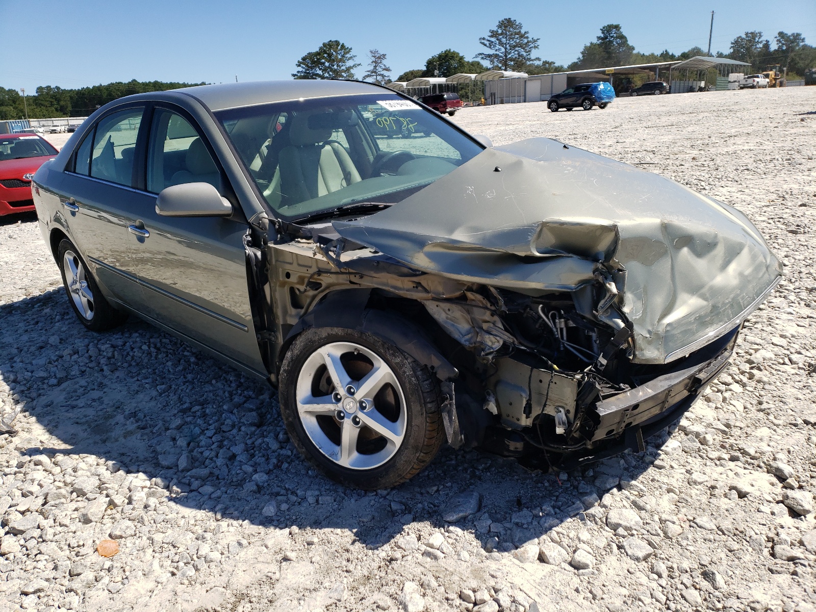 Photo 1 from auction – 2007 HYUNDAI SONATA SE with VIN 5NPEU46F97H242666