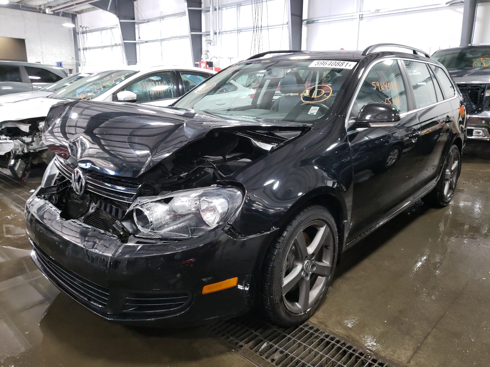 VOLKSWAGEN JETTA TDI 2012 with VIN 3VWPL7AJXCM698122 - Photo from auction