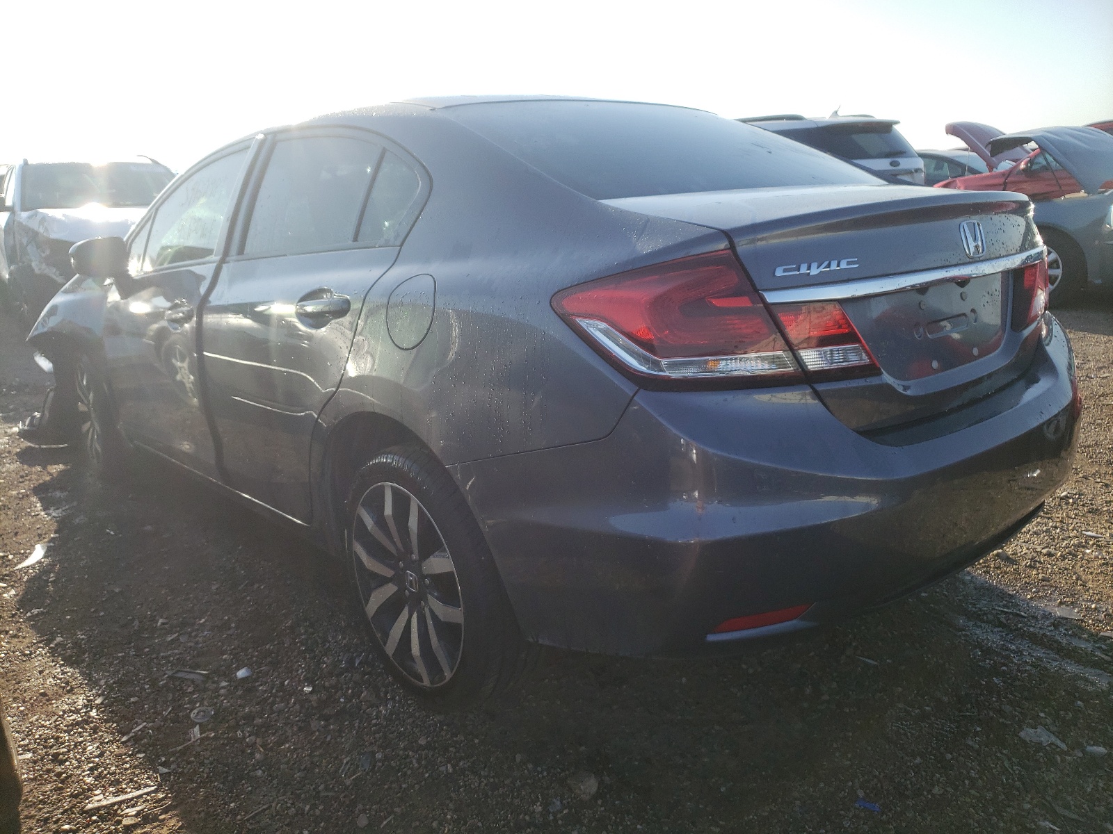Photo 3 from auction – 2015 HONDA CIVIC EXL with VIN 2HGFB2F99FH544234