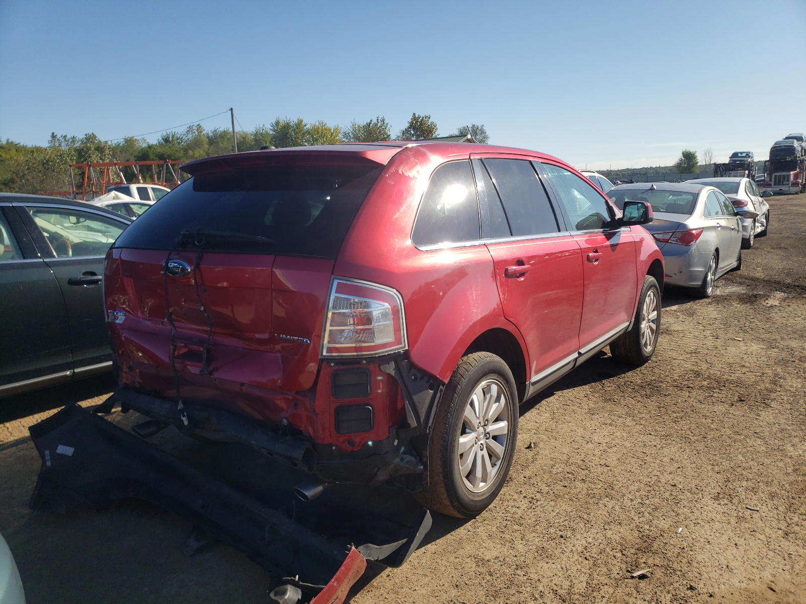 Photo 4 from auction – 2010 FORD EDGE LIMIT with VIN 2FMDK3KCXABA55555