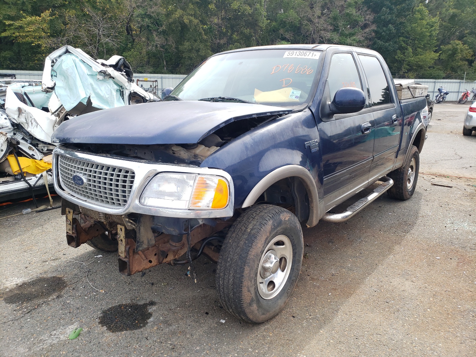 صورة رقم 2 من المزاد - 2002 FORD F150 SUPER مع VIN 1FTRW07L02KD78686