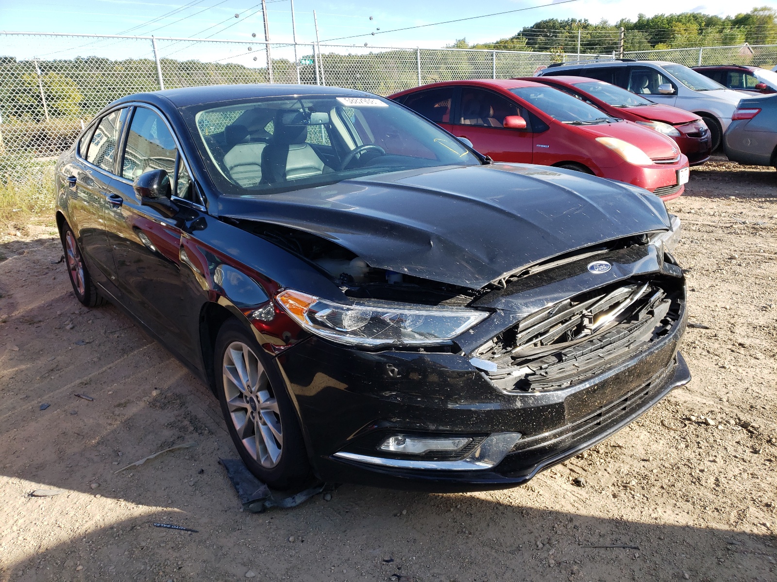 Photo 1 from auction – 2017 FORD FUSION SE with VIN 3FA6P0HD5HR311177
