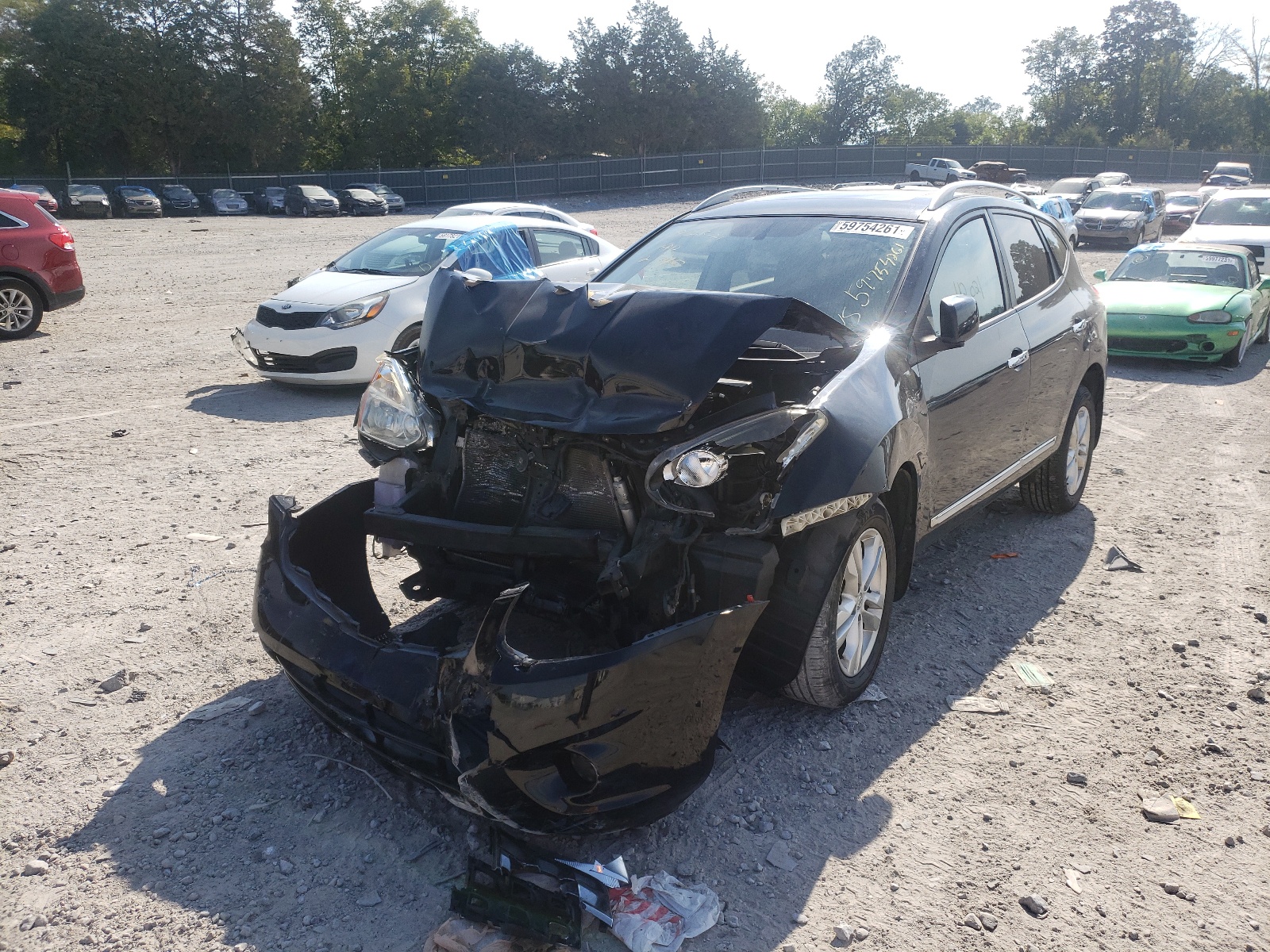 Photo 2 from auction – 2012 NISSAN ROGUE S with VIN JN8AS5MV8CW718113