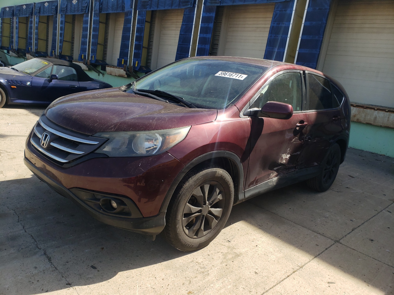 Photo 2 from auction – 2012 HONDA CR-V EX with VIN 5J6RM3H54CL034520