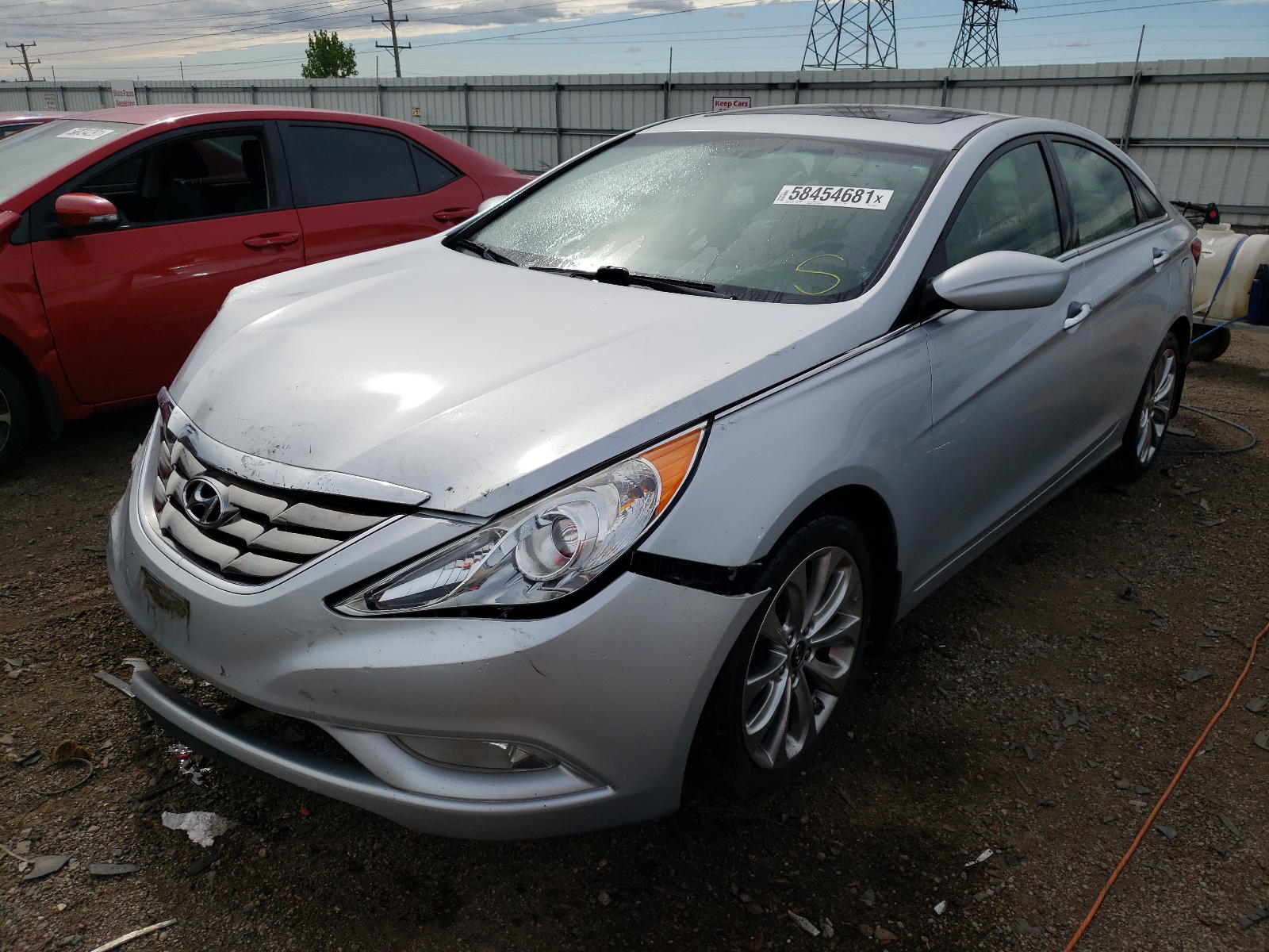 Photo 2 from auction – 2012 HYUNDAI SONATA SE with VIN 5NPEC4AC9CH428976