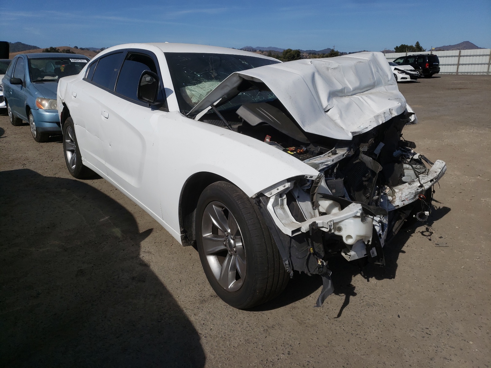 DODGE CHARGER SX 2015 with VIN 2C3CDXHG0FH896112 - Photo from auction