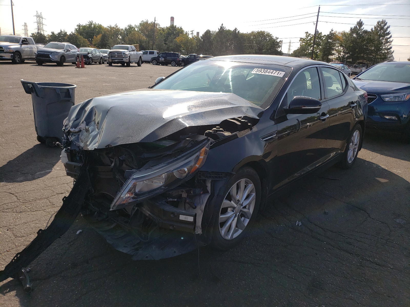 Photo 2 from auction – 2015 KIA OPTIMA EX with VIN 5XXGN4A77FG426505