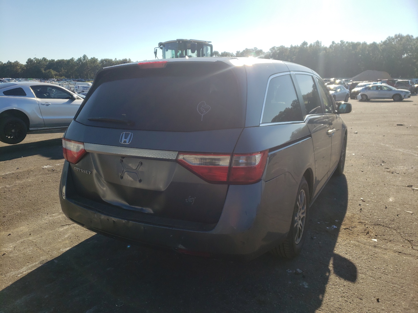Photo 4 from auction – 2012 HONDA ODYSSEY EX with VIN 5FNRL5H68CB055936