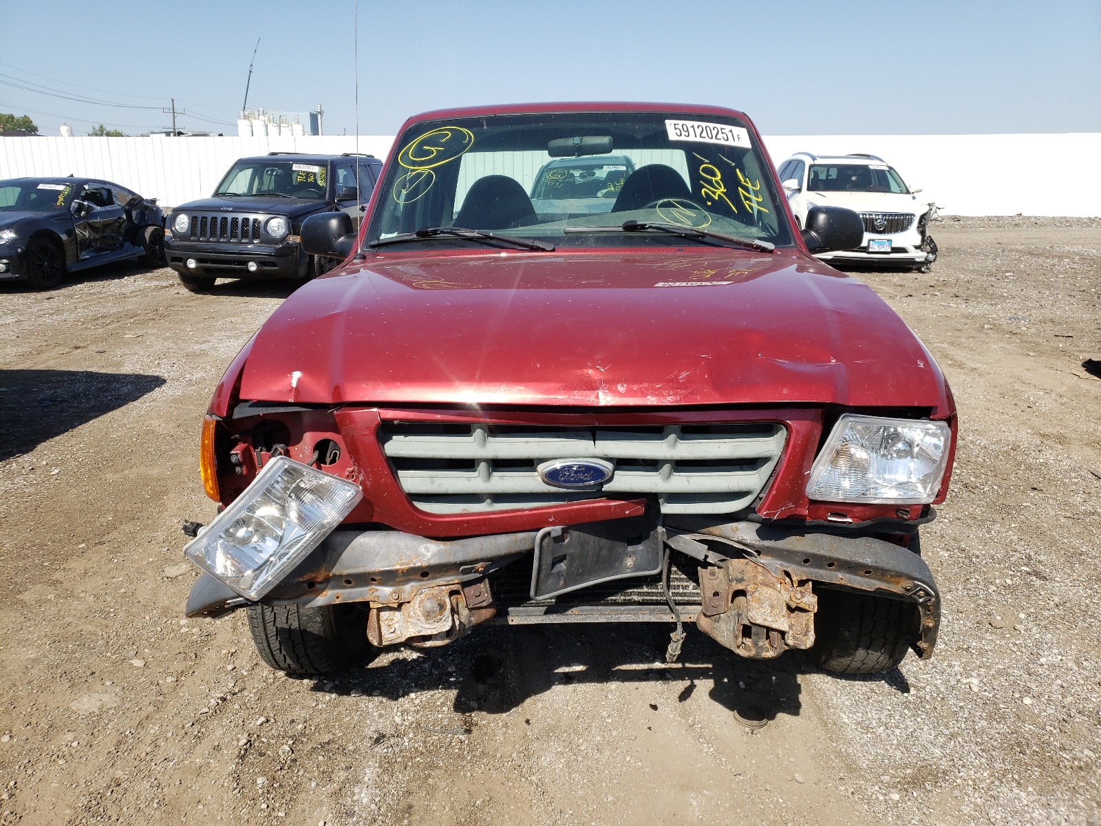 Photo 9 from auction – 2003 FORD RANGER SUP with VIN 1FTYR14U13PB49587