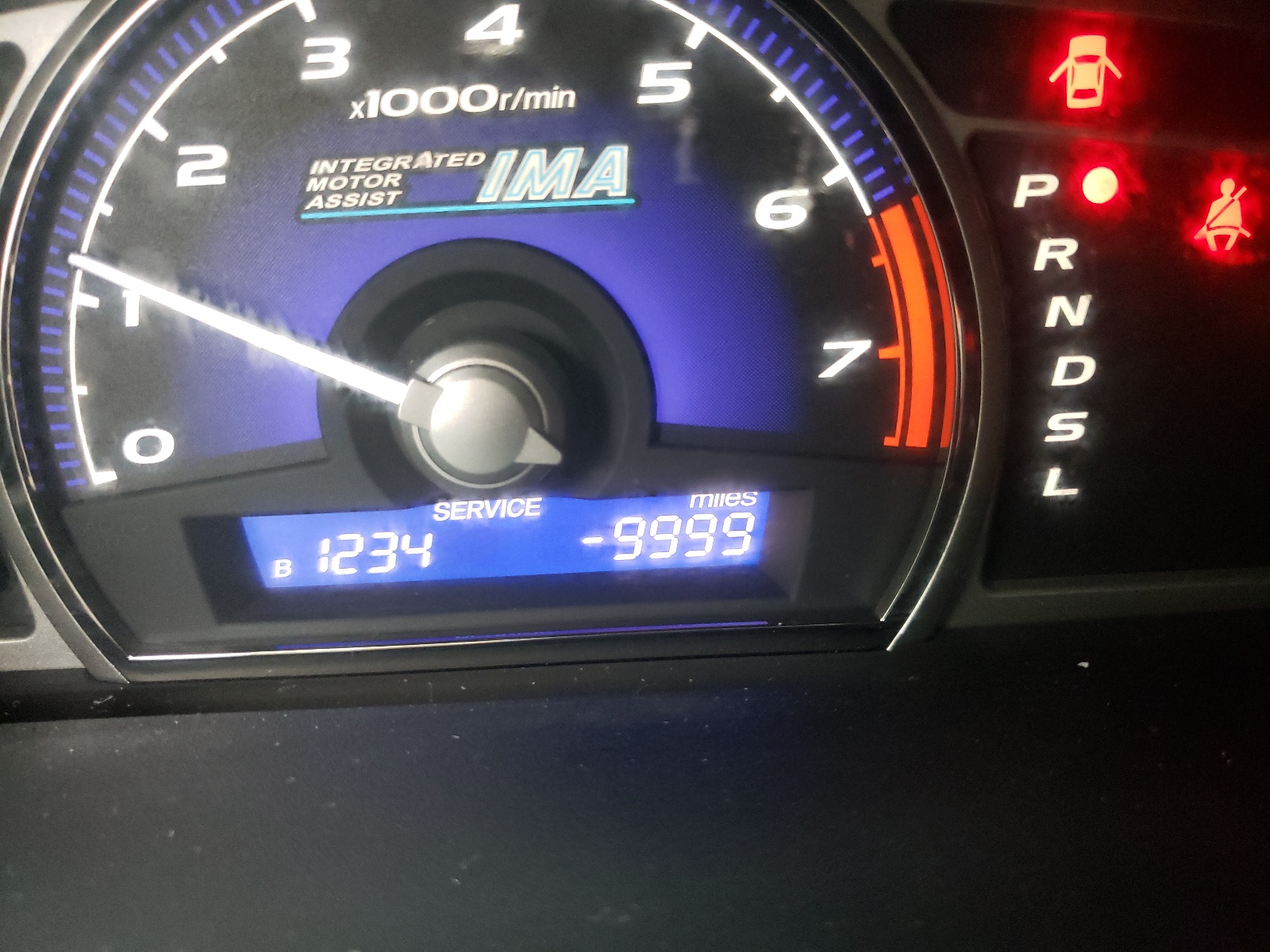 Photo 8 from auction – 2008 HONDA CIVIC HYBR with VIN JHMFA36218S021973