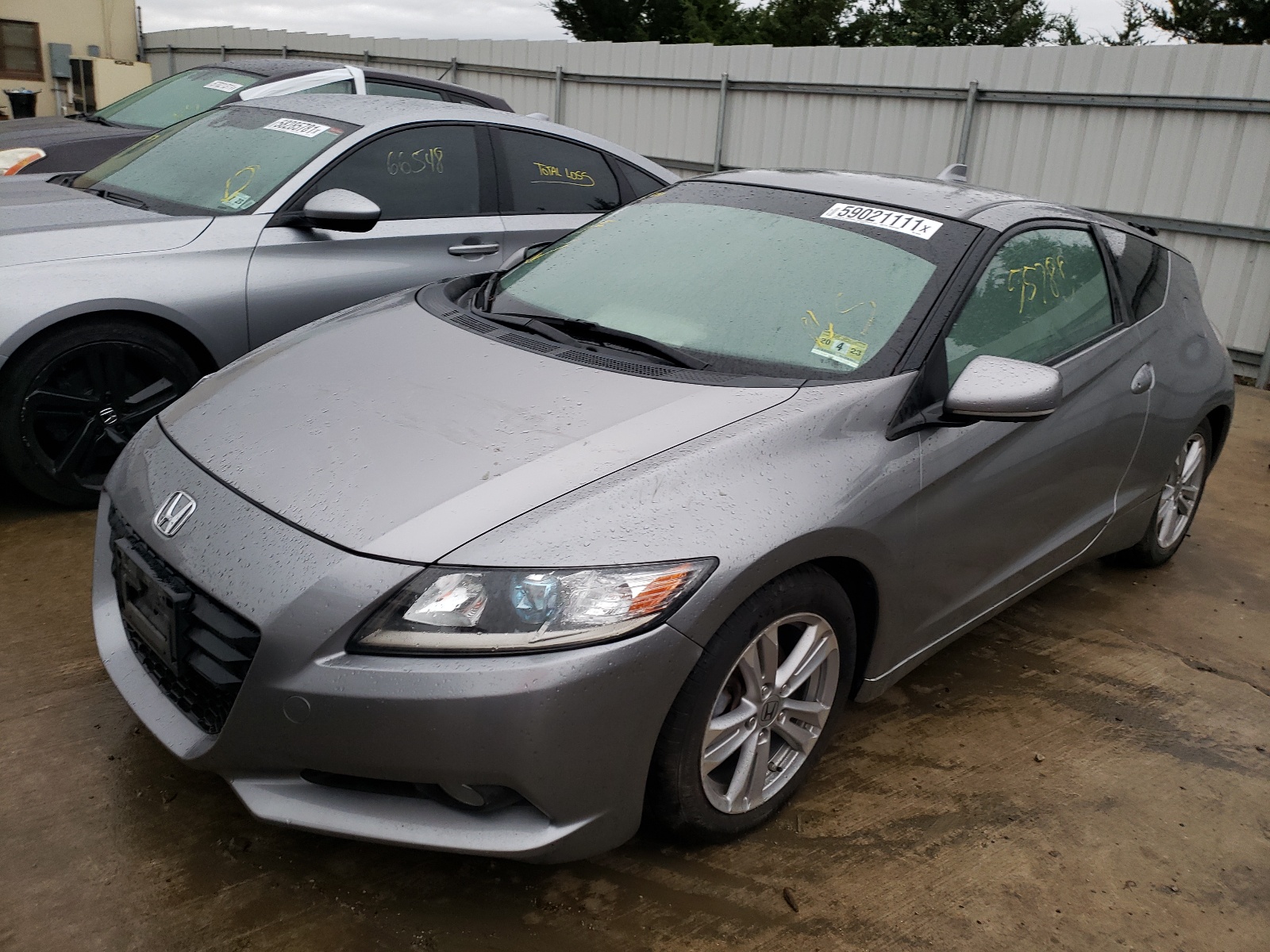 Photo 2 from auction – 2011 HONDA CR-Z EX with VIN JHMZF1D69BS008551