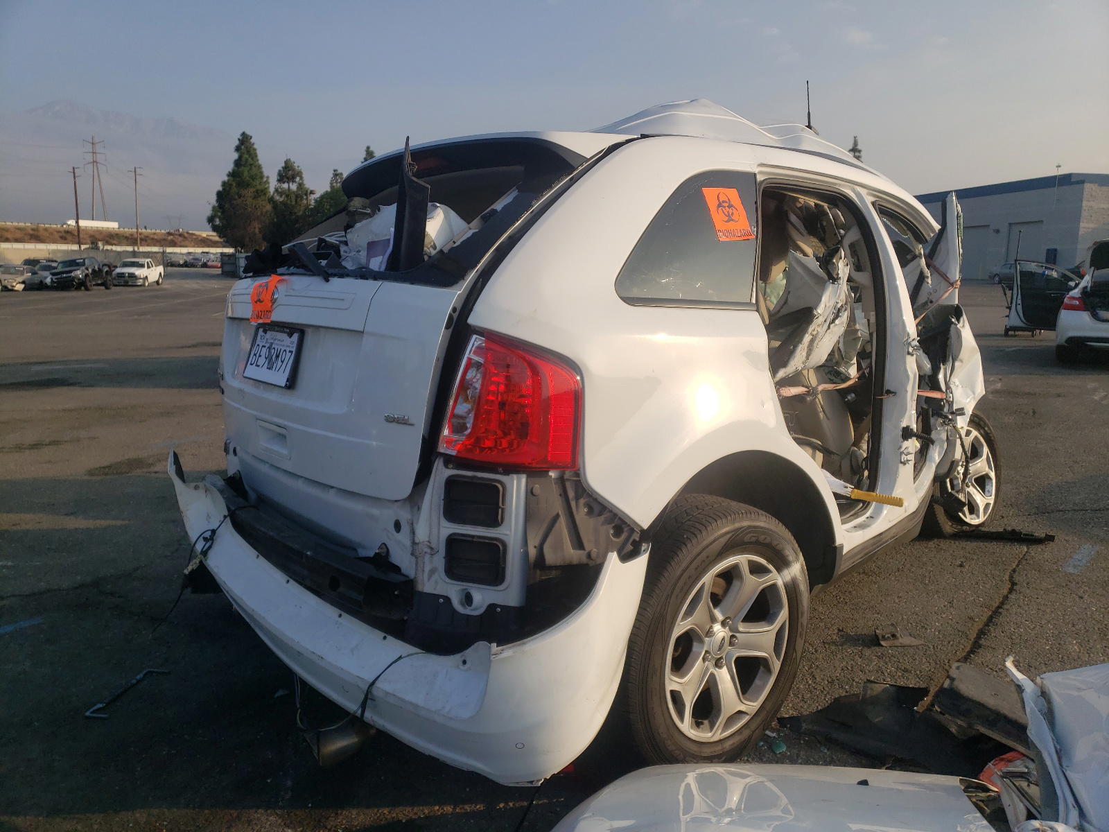 Photo 4 from auction – 2014 FORD EDGE SEL with VIN 2FMDK3JC3EBA42251