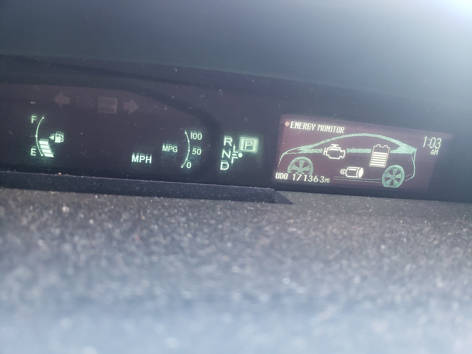 Photo 8 from auction – 2010 TOYOTA PRIUS with VIN JTDKN3DU0A0175083