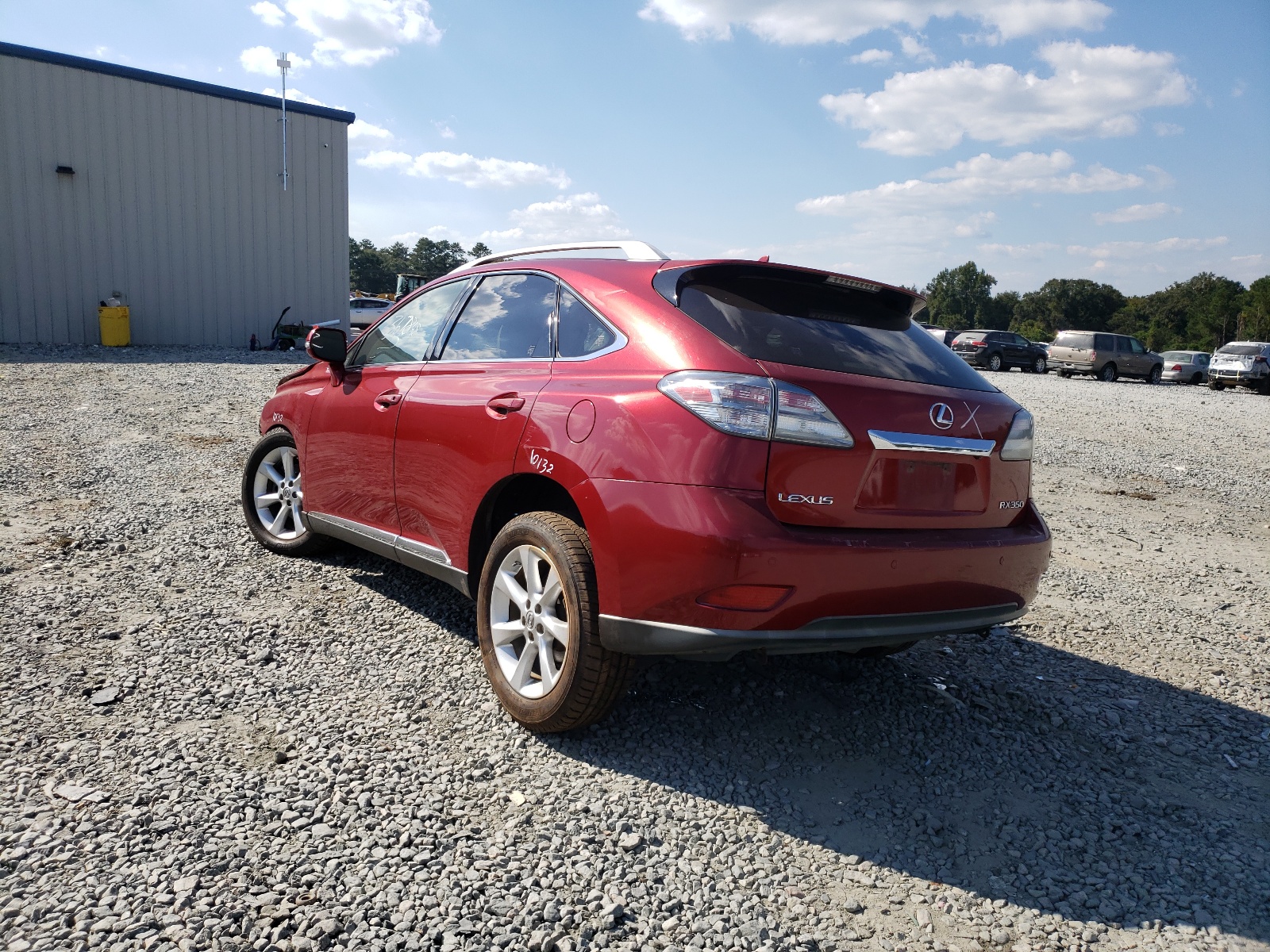 Photo 3 from auction – 2010 LEXUS RX 350 with VIN JTJZK1BA7A2405708