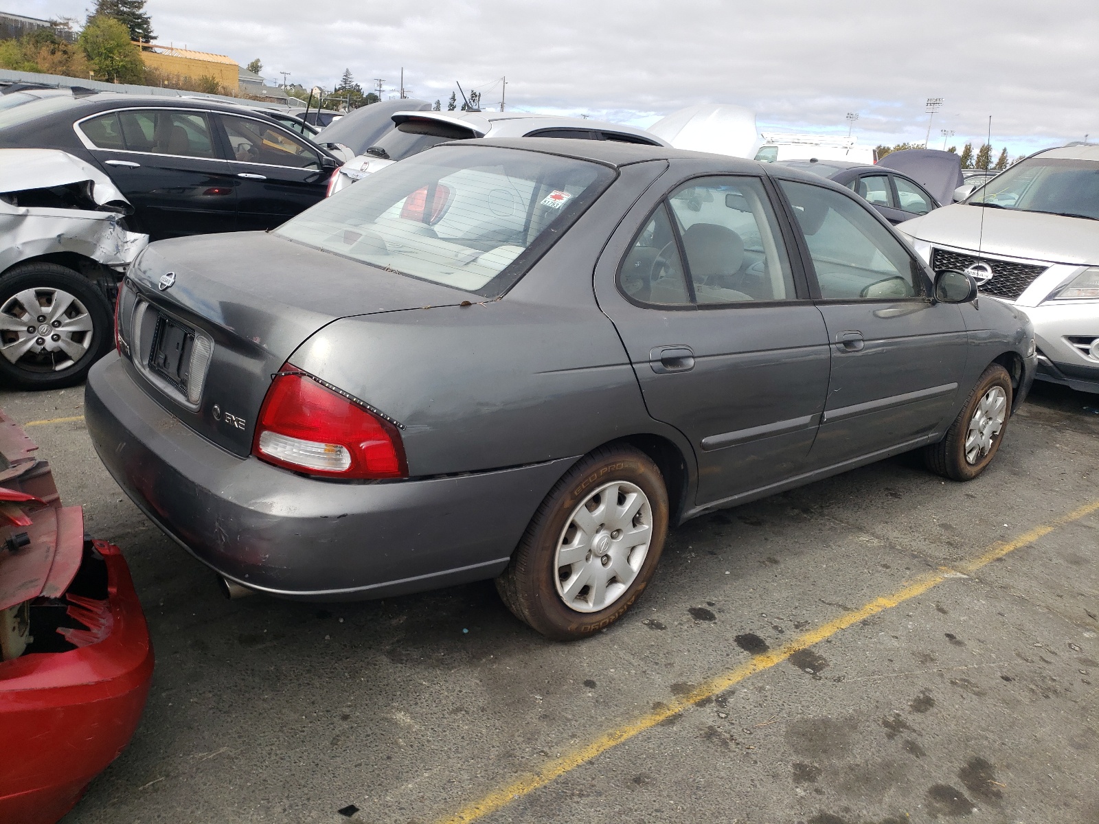 Photo 4 from auction – 2001 NISSAN SENTRA XE with VIN 3N1CB51D91L512224