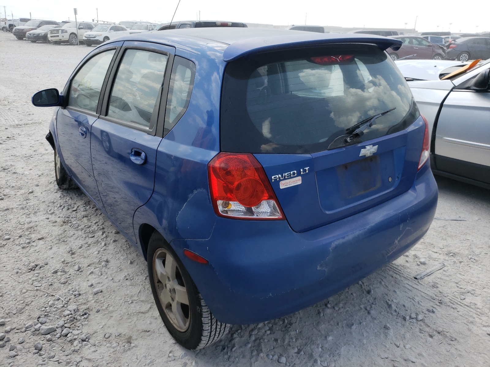 Photo 3 from auction – 2006 CHEVROLET AVEO LT with VIN KL1TG66626B522219