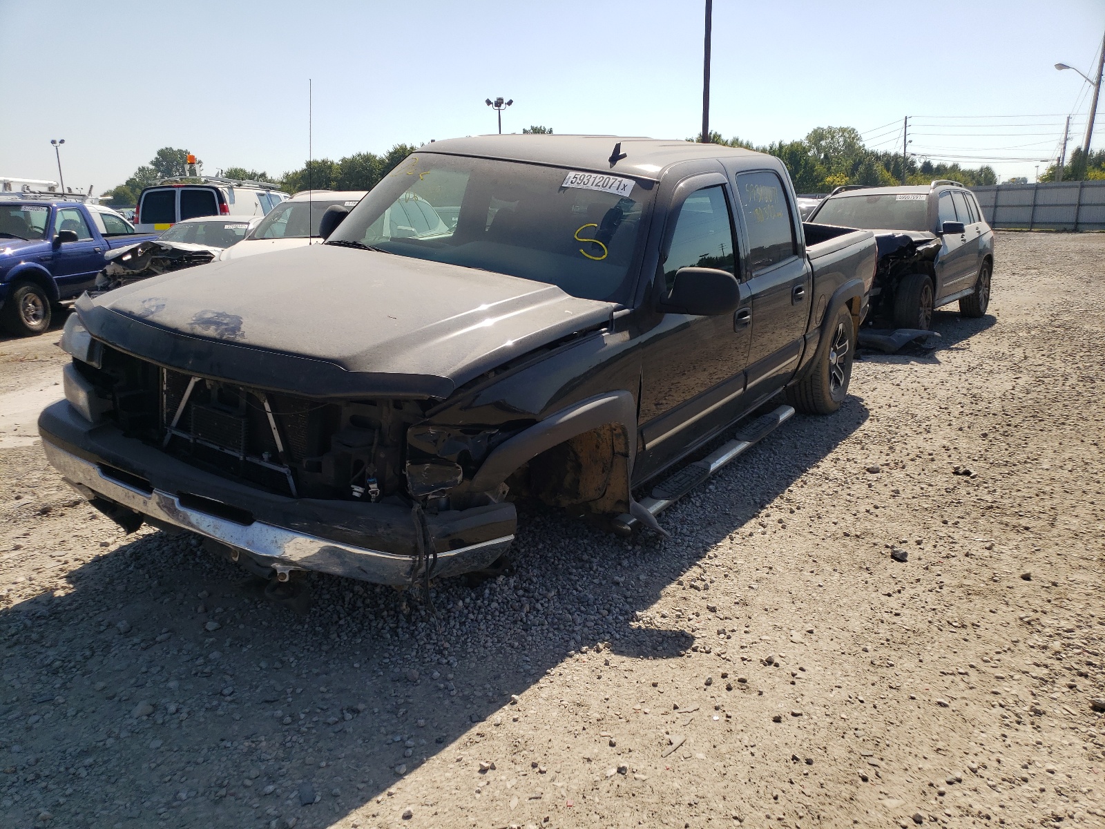 Photo 2 from auction – 2006 CHEVROLET SILVERADO with VIN 2GCEK13T161232941