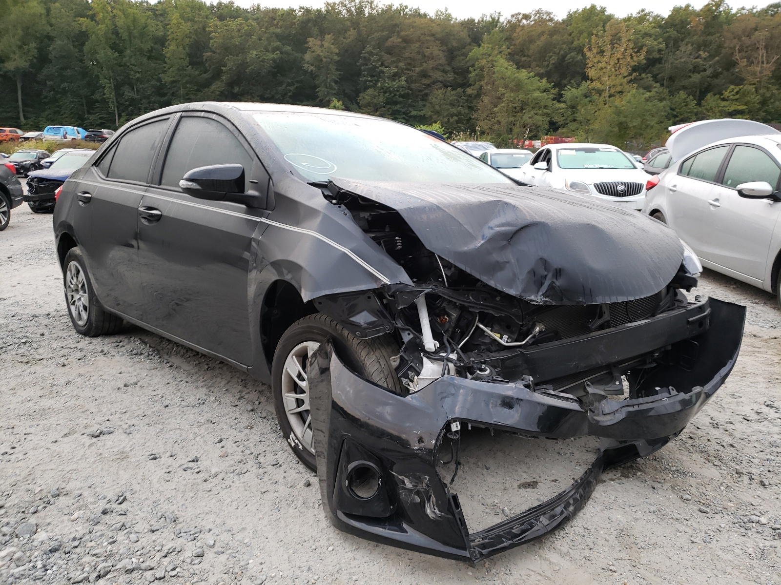 TOYOTA COROLLA L 2015 with VIN 2T1BURHEXFC416394 - Photo from auction