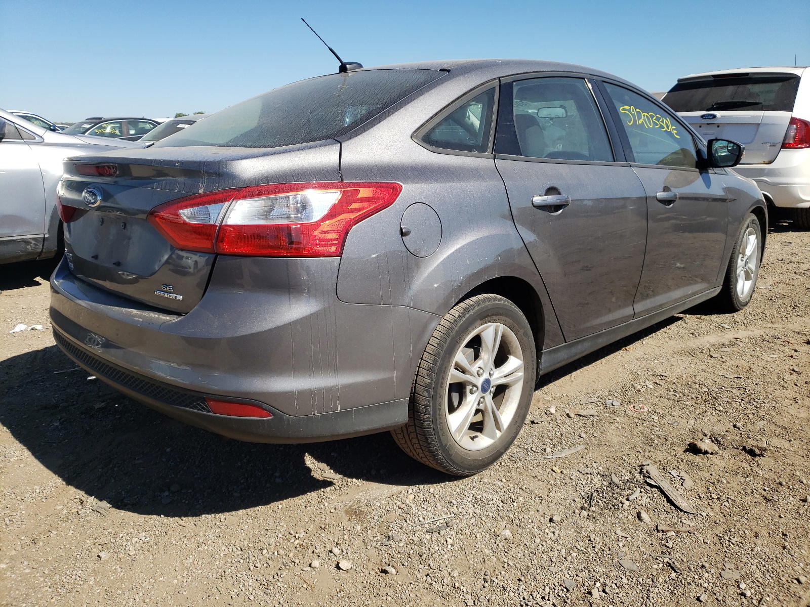 Photo 4 from auction – 2013 FORD FOCUS SE with VIN 1FADP3F29DL361471