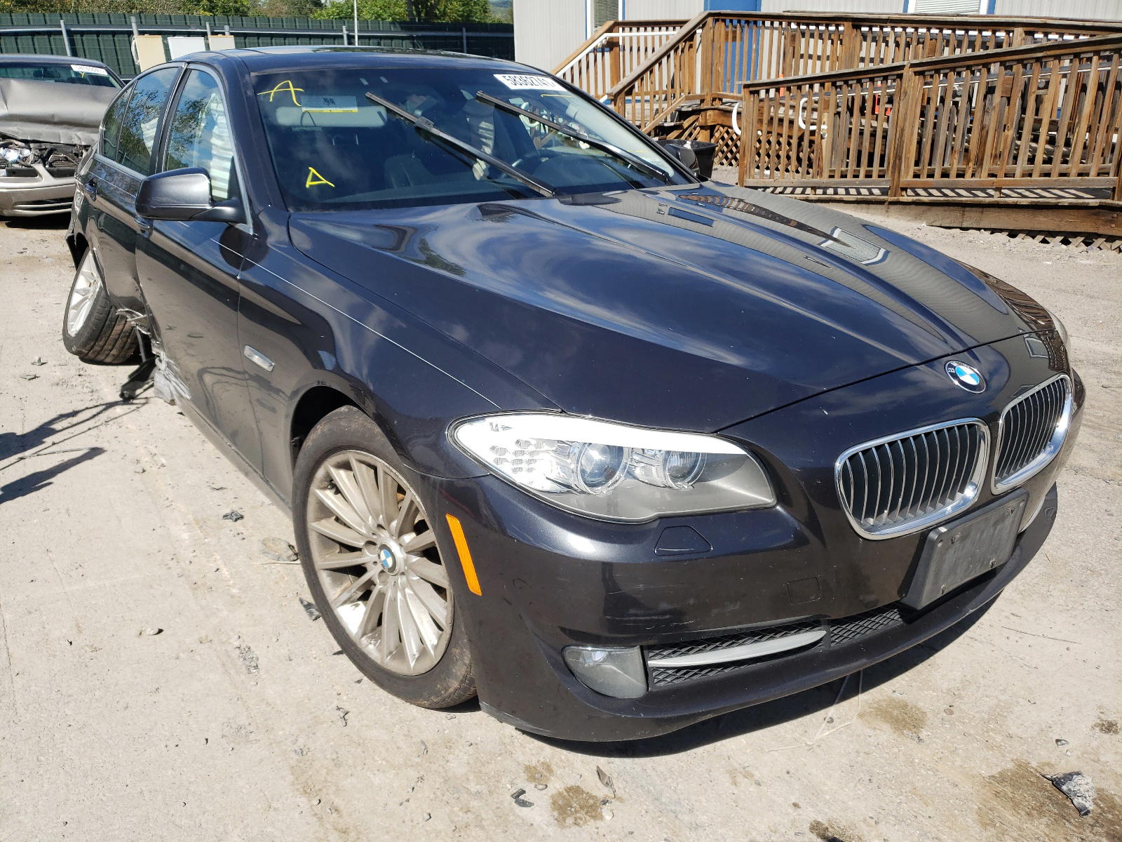 BMW 535 XI 2013 with VIN WBAFU7C54DDU73376 - Photo from auction