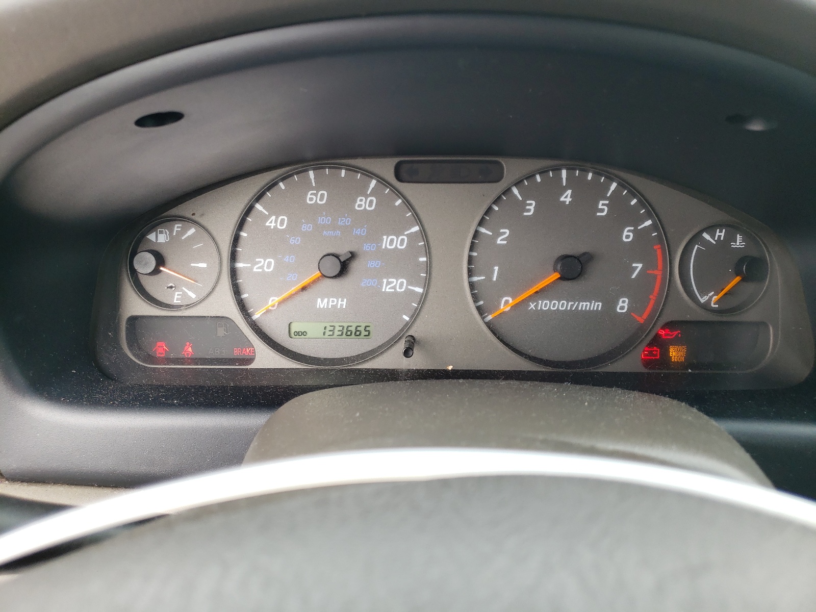Photo 8 from auction – 2001 NISSAN SENTRA XE with VIN 3N1CB51D91L512224