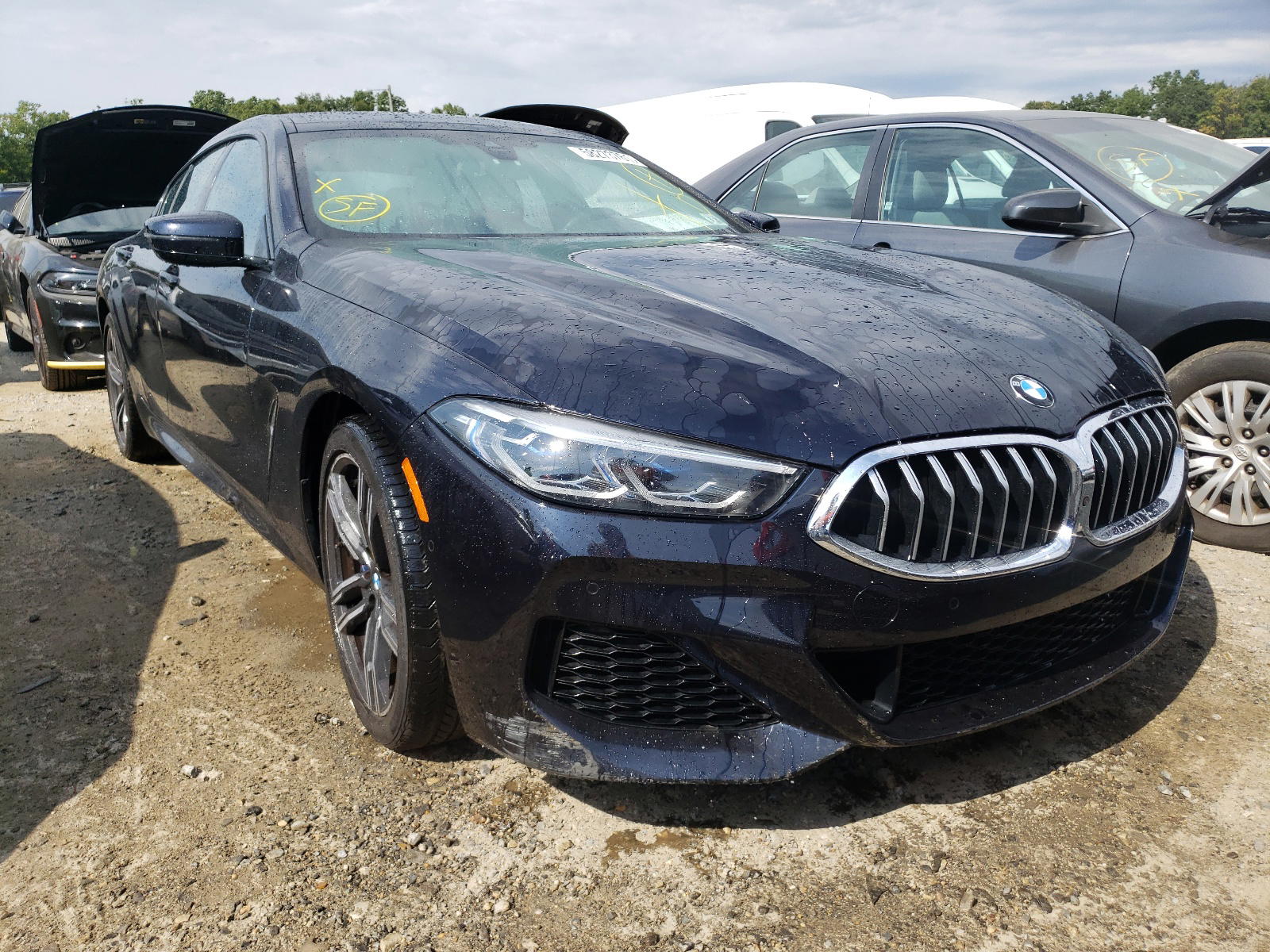 BMW 840XI 2020 with VIN WBAGV4C09LCD61927 - Photo from auction