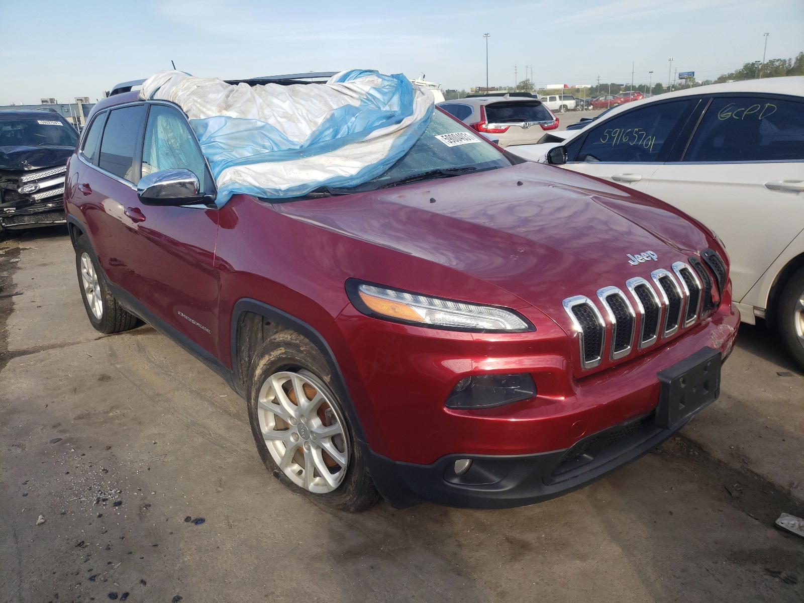 JEEP CHEROKEE L 2014 with VIN 1C4PJMCSXEW226602 - Photo from auction