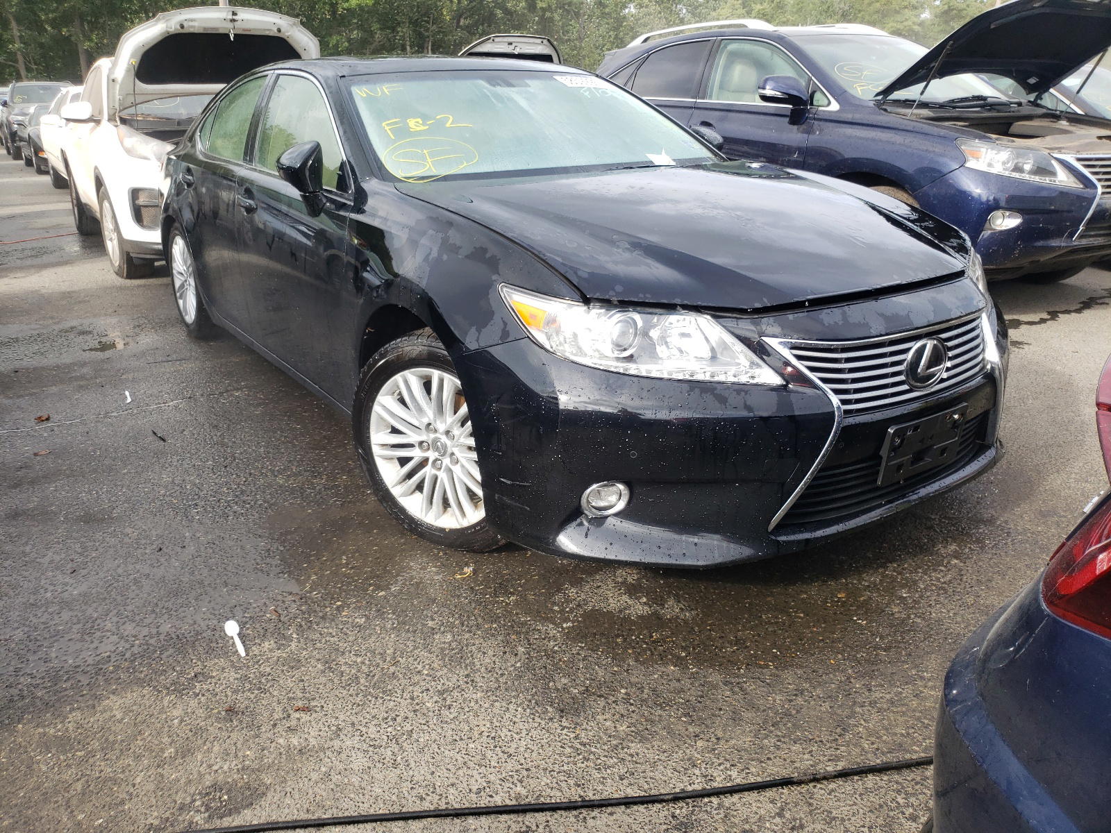 LEXUS ES 350 2015 with VIN JTHBK1GG8F2183722 - Photo from auction