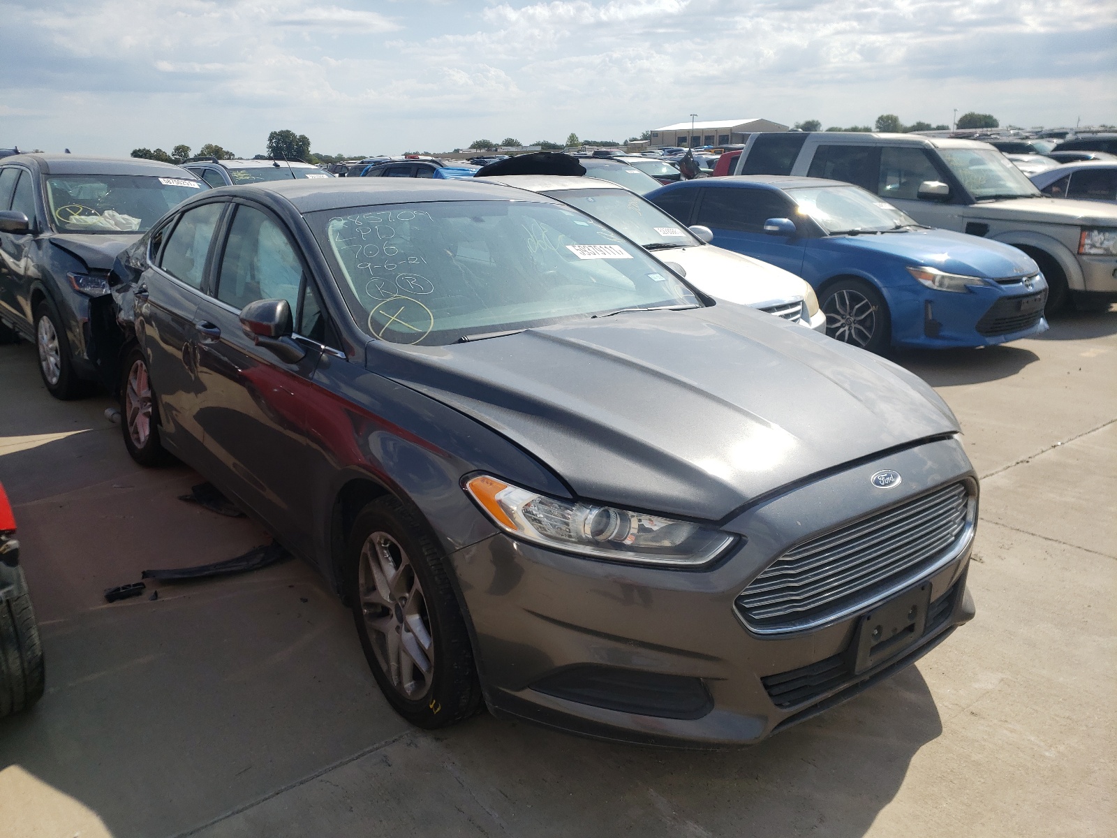 FORD FUSION SE 2016 with VIN 3FA6P0H79GR269444 - Photo from auction