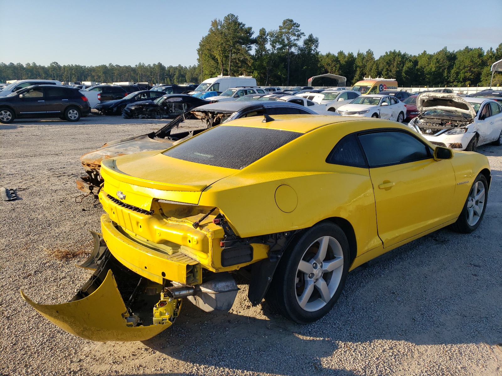 Photo 4 from auction – 2013 CHEVROLET CAMARO LT with VIN 2G1FB1E31D9146635