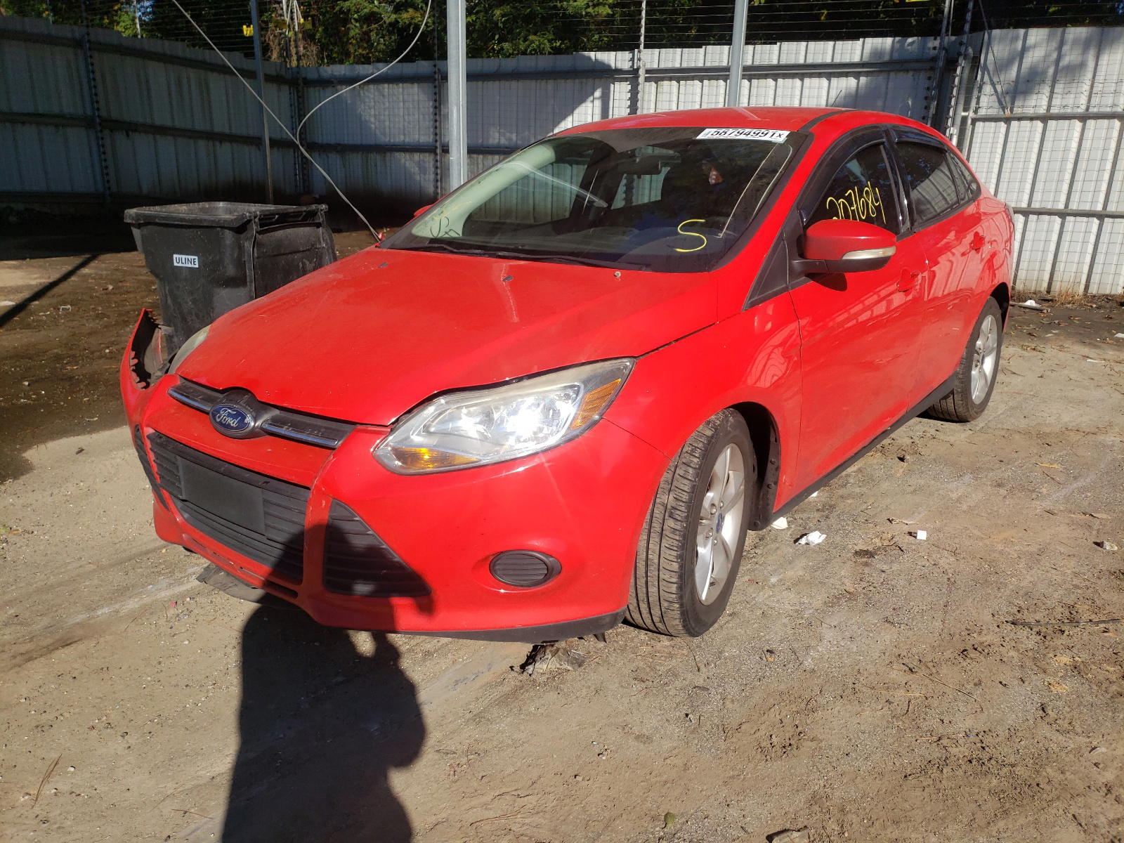 Photo 2 from auction – 2013 FORD FOCUS SE with VIN 1FADP3F23DL282541