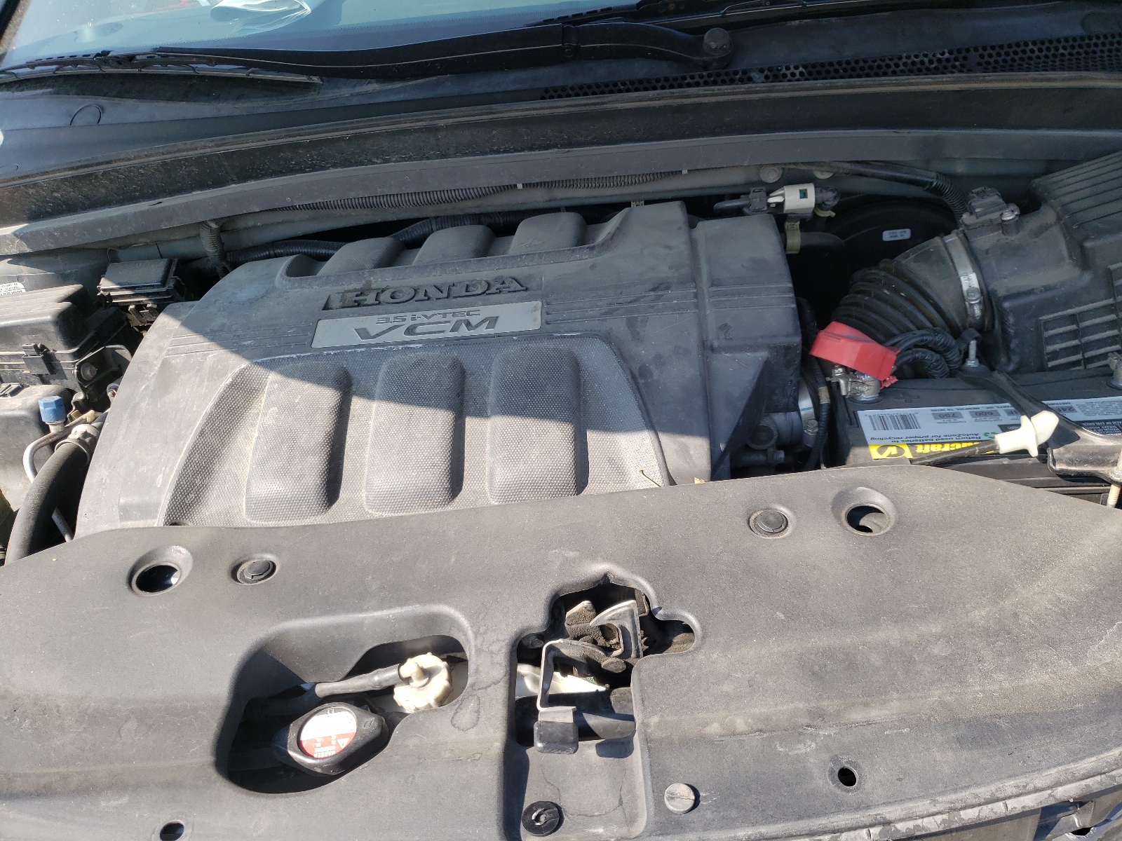 Photo 7 from auction – 2010 HONDA ODYSSEY EX with VIN 5FNRL3H63AB039886