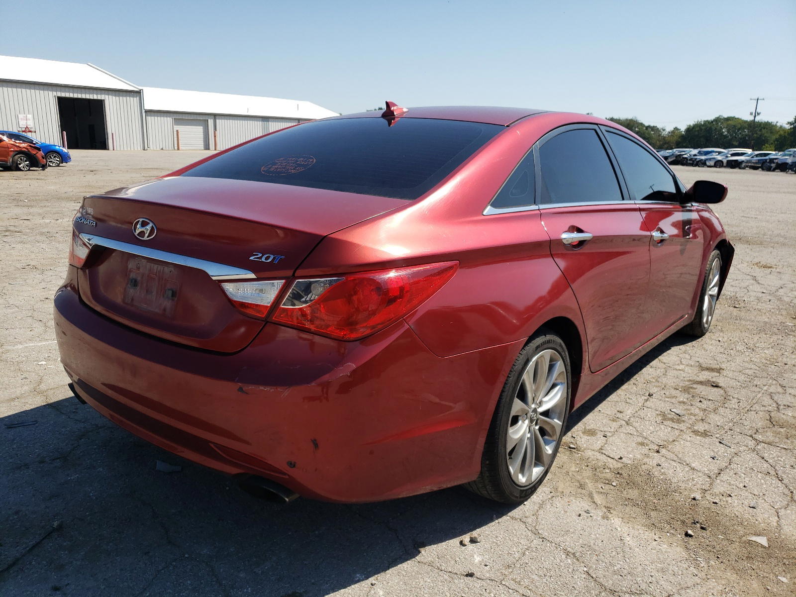 Photo 4 from auction – 2012 HYUNDAI SONATA SE with VIN 5NPEC4ABXCH387393