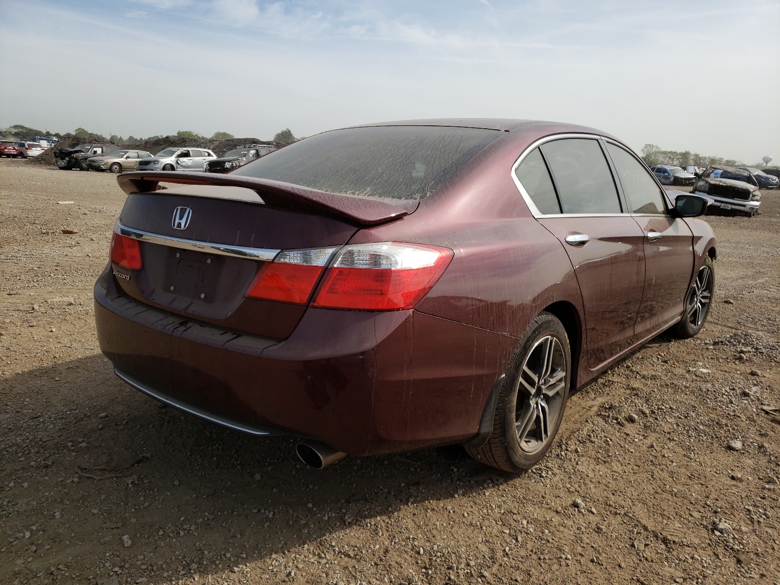 Photo 4 from auction – 2015 HONDA ACCORD LX with VIN 1HGCR2F39FA237140