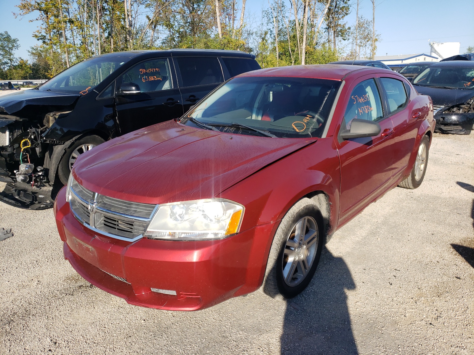 Photo 2 from auction – 2008 DODGE AVENGER SX with VIN 1B3LC56K48N603298