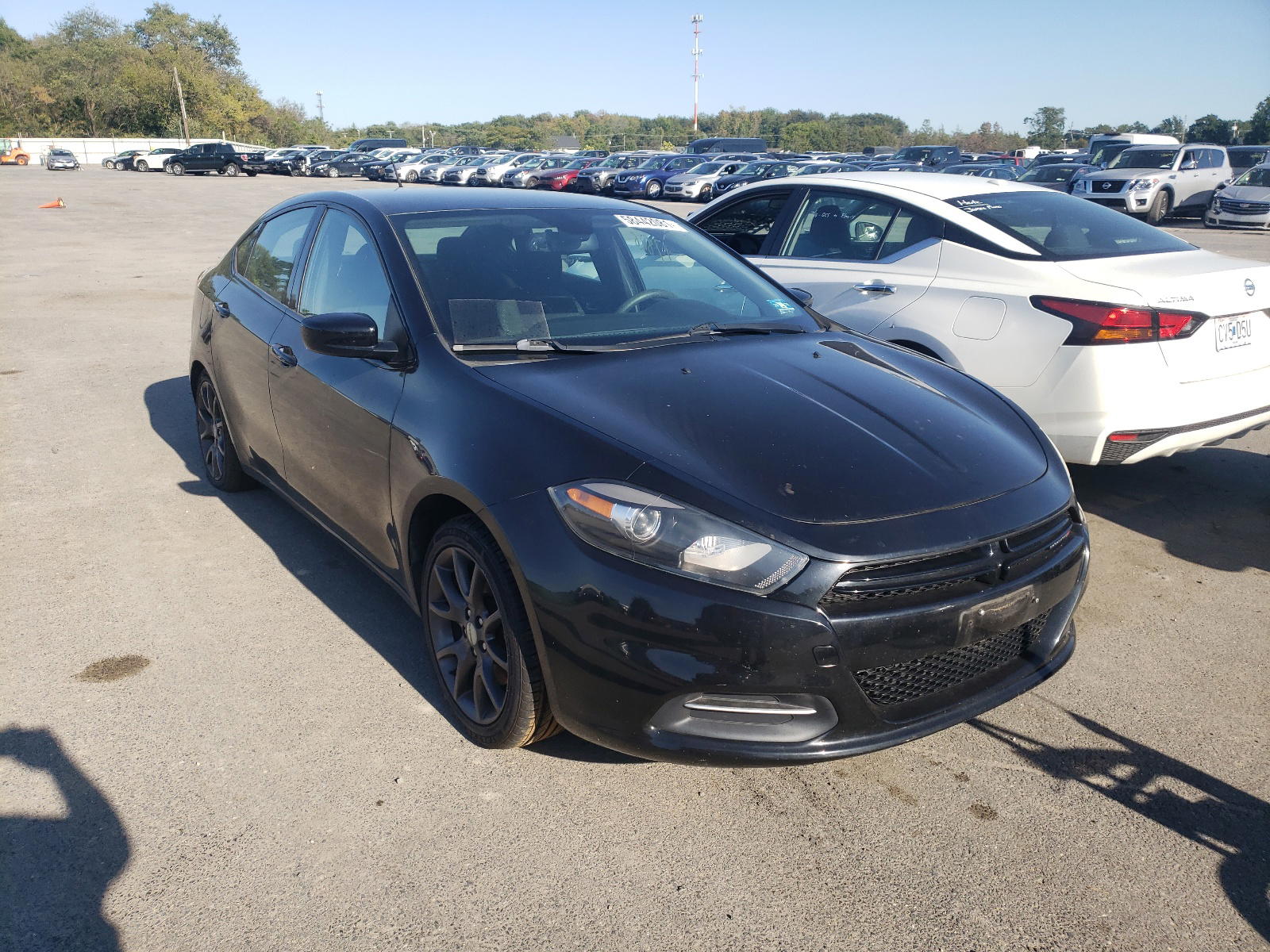 DODGE DART SE 2015 with VIN 1C3CDFAA6FD434537 - Photo from auction