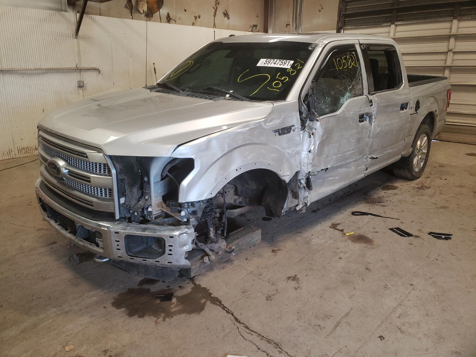 Photo 2 from auction – 2015 FORD F150 SUPER with VIN 1FTEW1EG0FFC64762