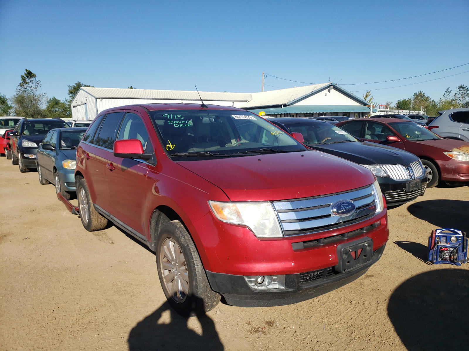 FORD EDGE LIMIT 2010 with VIN 2FMDK3KCXABA55555 - Photo from auction