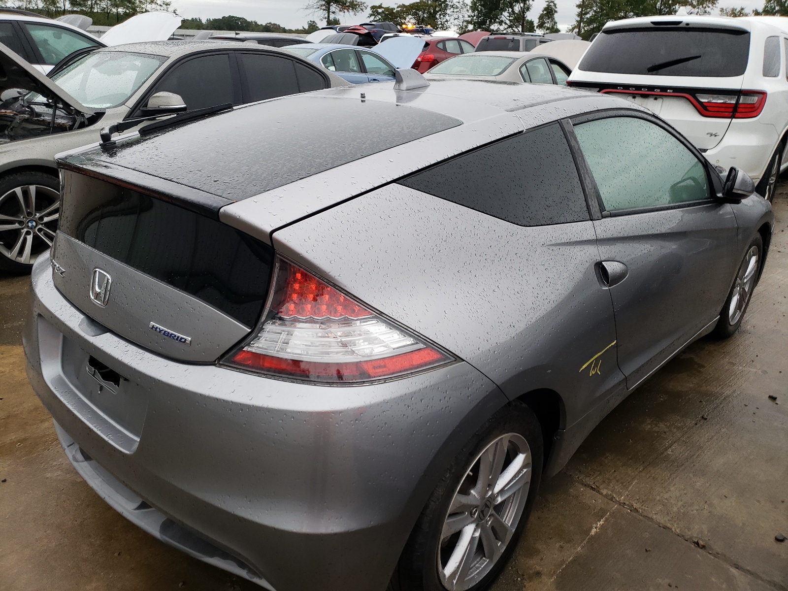 Photo 4 from auction – 2011 HONDA CR-Z EX with VIN JHMZF1D69BS008551