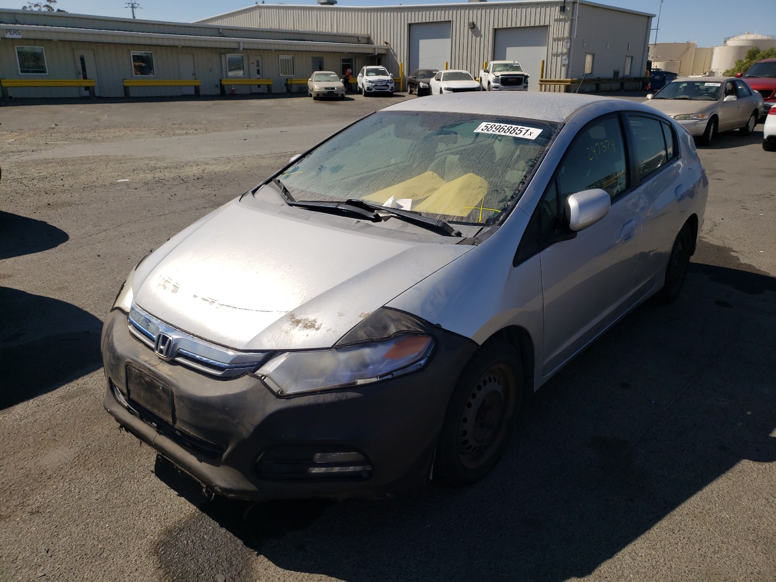 Photo 2 from auction – 2012 HONDA INSIGHT LX with VIN JHMZE2H59CS000722