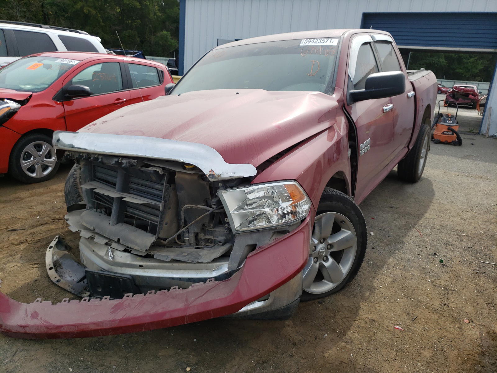 Photo 2 from auction – 2013 RAM 1500 SLT with VIN 1C6RR7LTXDS678185