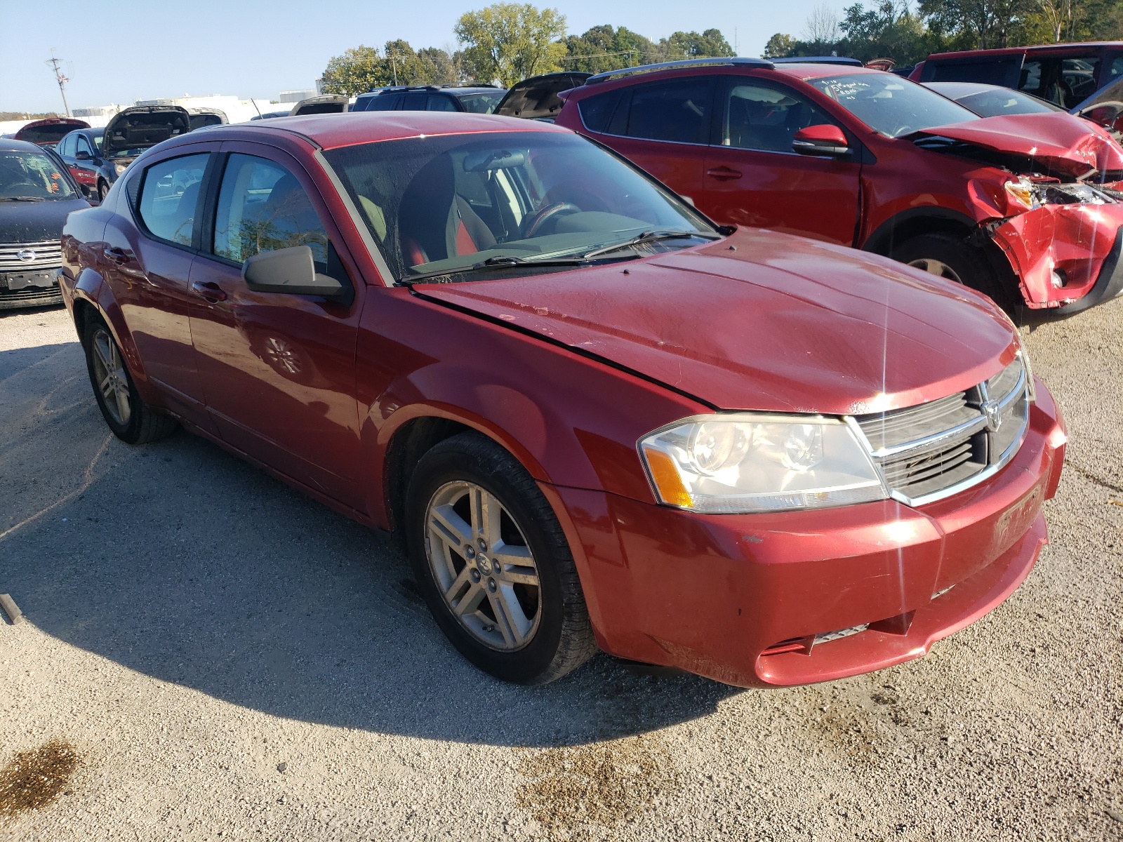 Photo 1 from auction – 2008 DODGE AVENGER SX with VIN 1B3LC56K48N603298