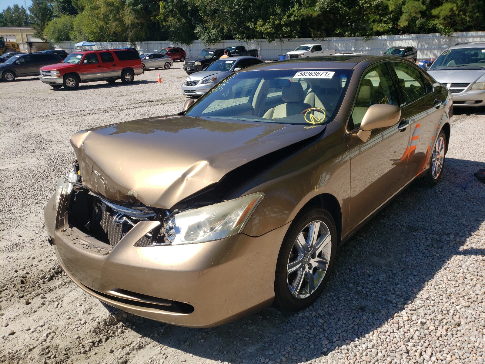 Photo 2 from auction – 2007 LEXUS ES 350 with VIN JTHBJ46G572144951