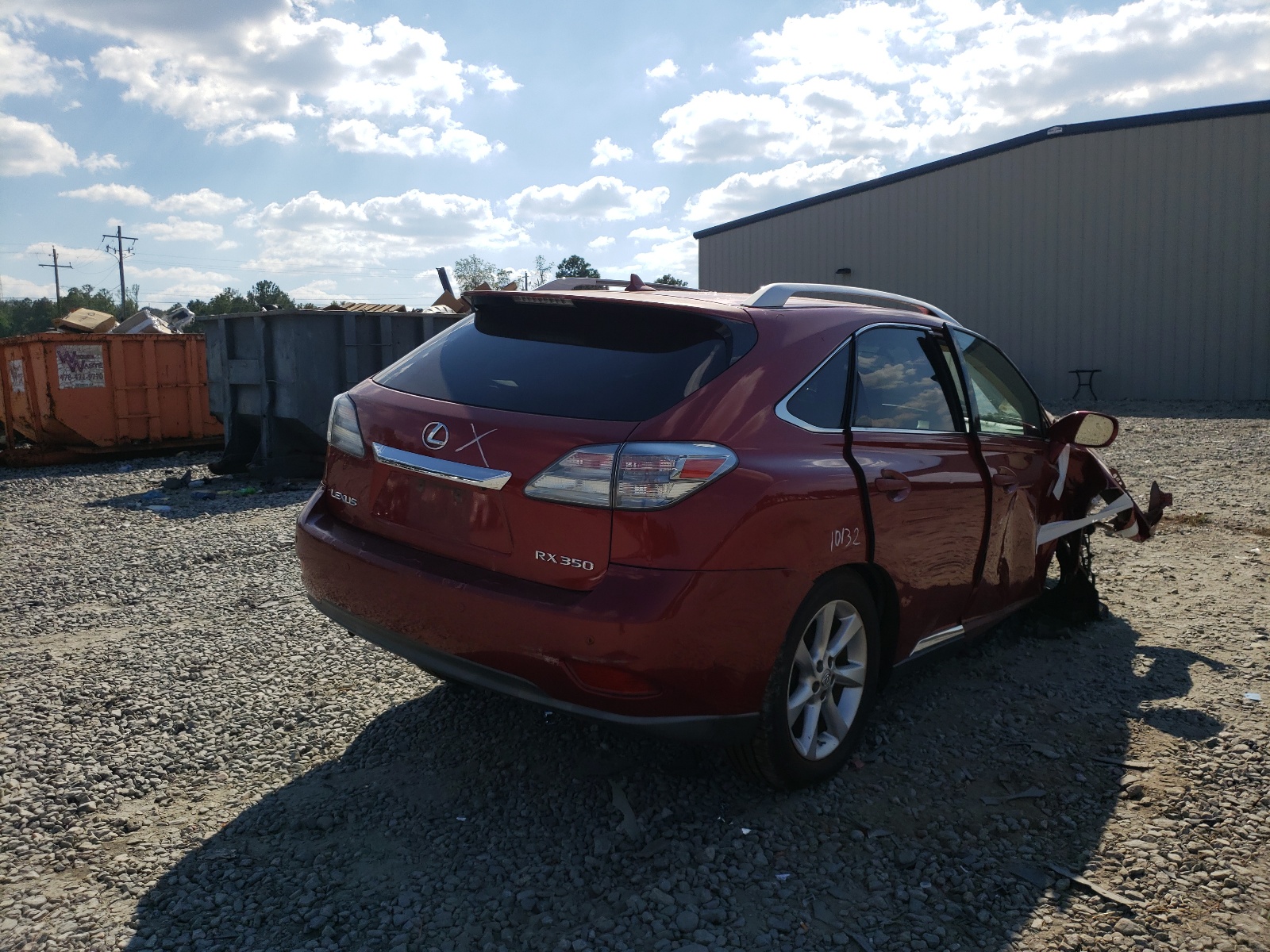 Photo 4 from auction – 2010 LEXUS RX 350 with VIN JTJZK1BA7A2405708