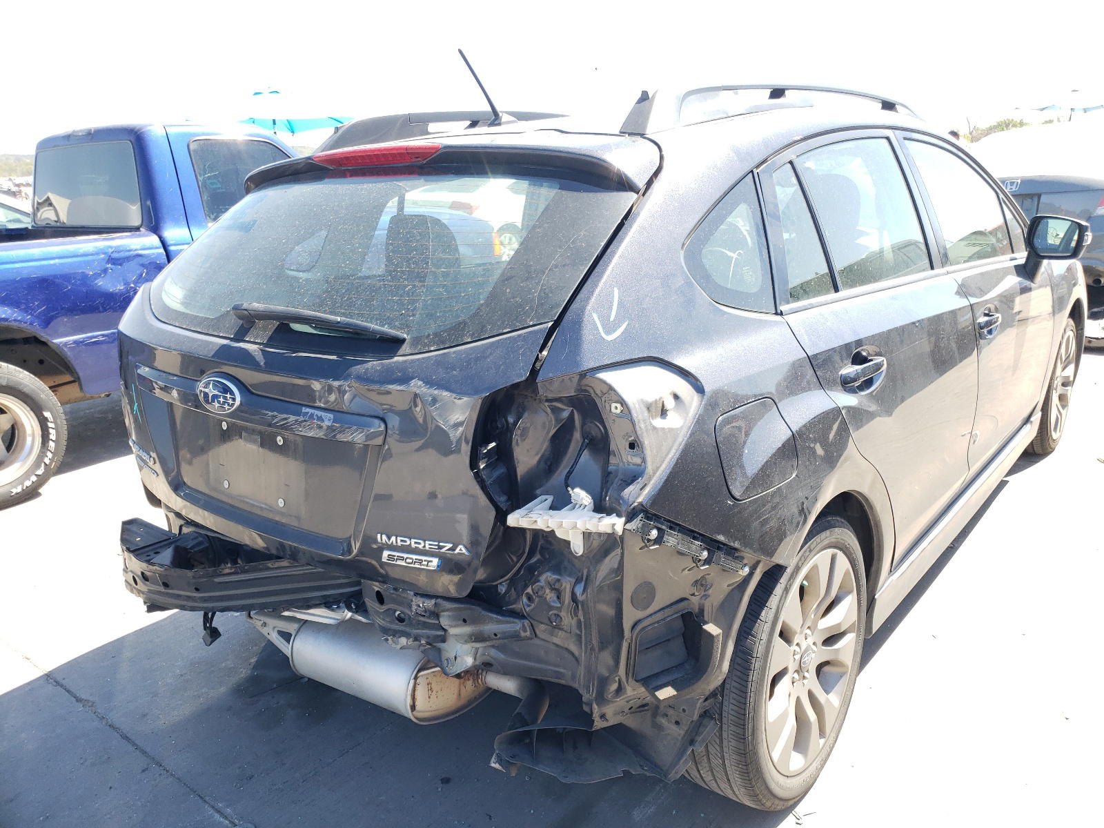 Photo 4 from auction – 2016 SUBARU IMPREZA SP with VIN JF1GPAP61G8325624