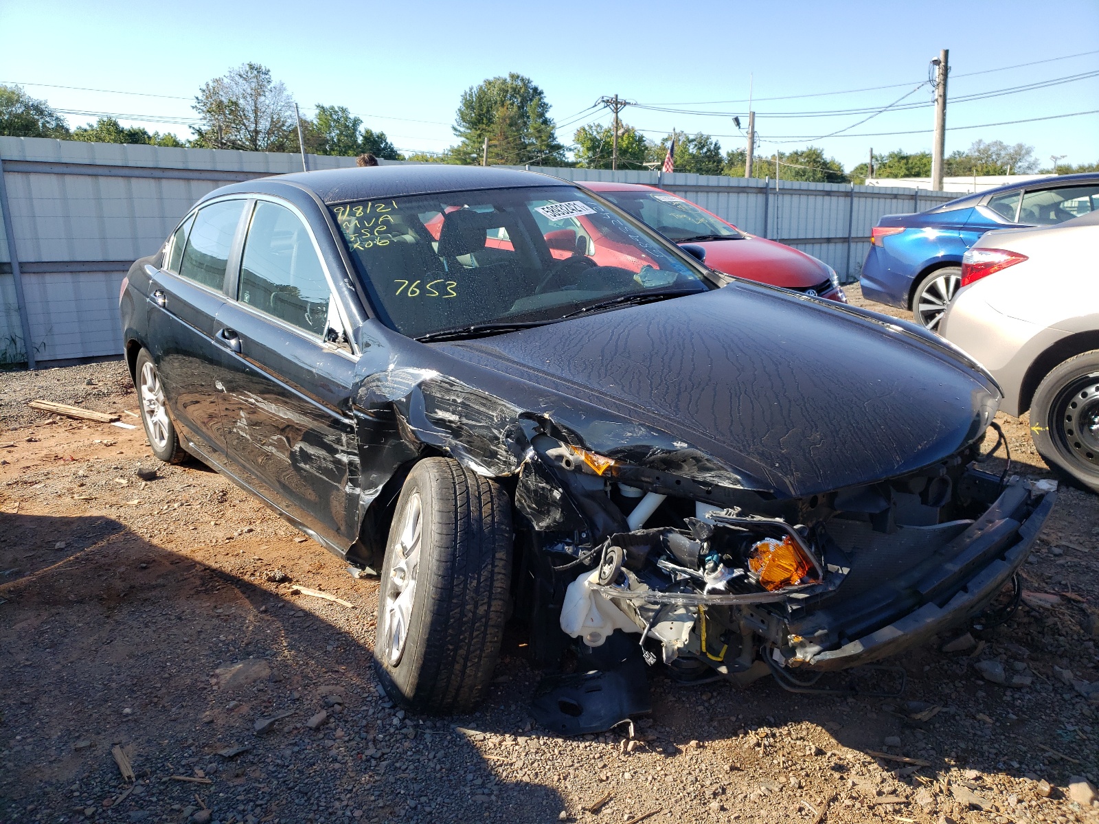 Photo 1 from auction – 2012 HONDA ACCORD SE with VIN 1HGCP2F62CA027653