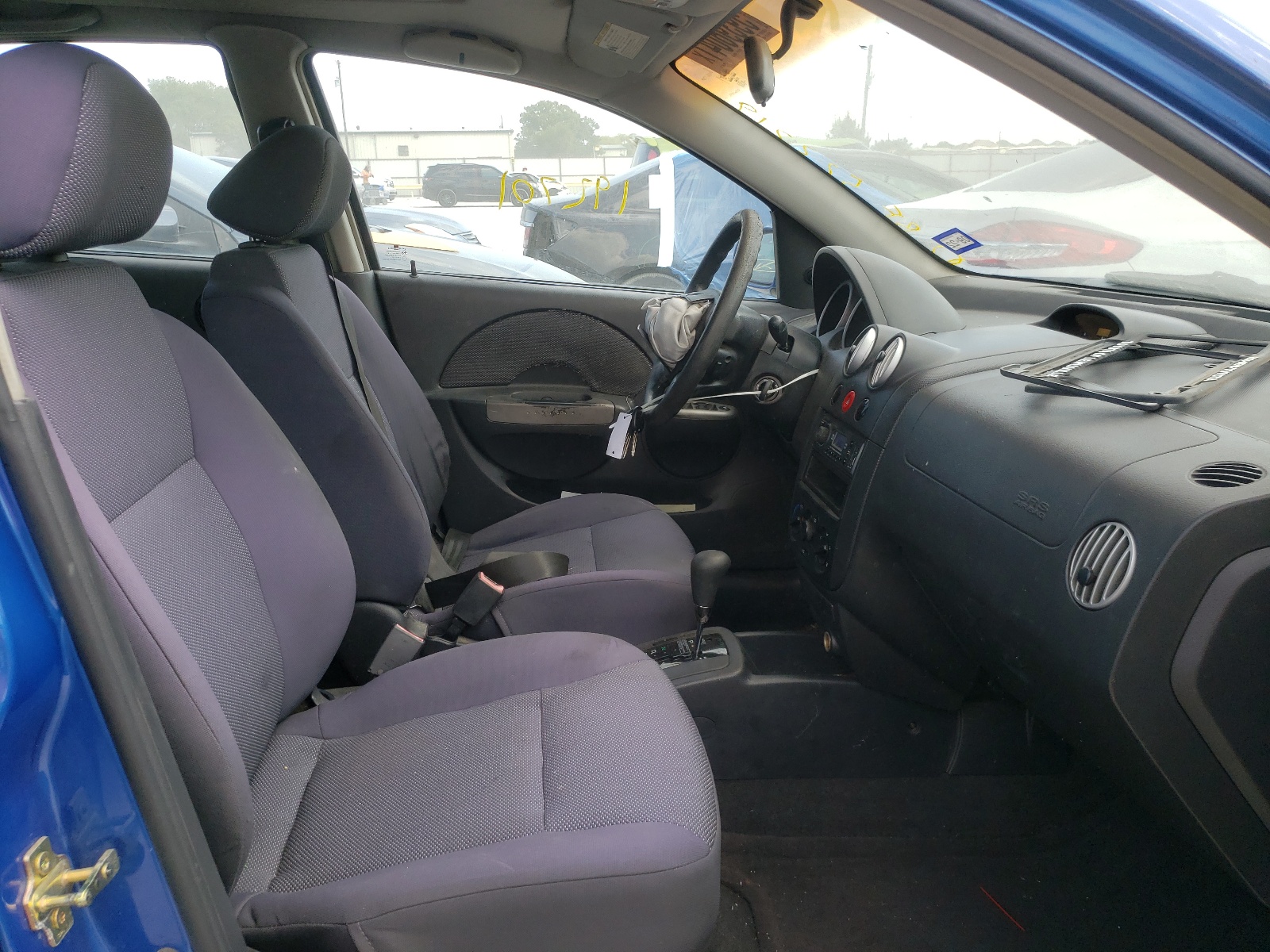 Photo 5 from auction – 2006 CHEVROLET AVEO LT with VIN KL1TG66626B522219