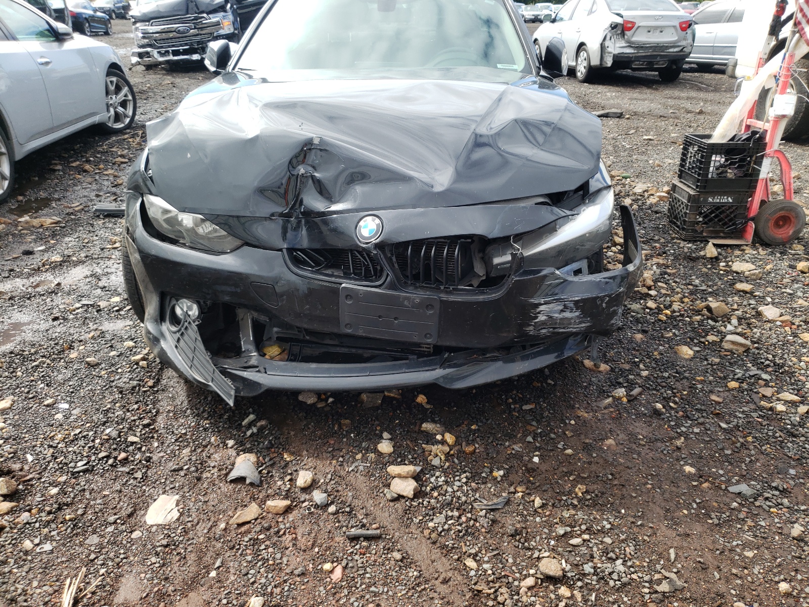 Photo 7 from auction – 2015 BMW 320 I XDRI with VIN WBA3C3G57FNT52718