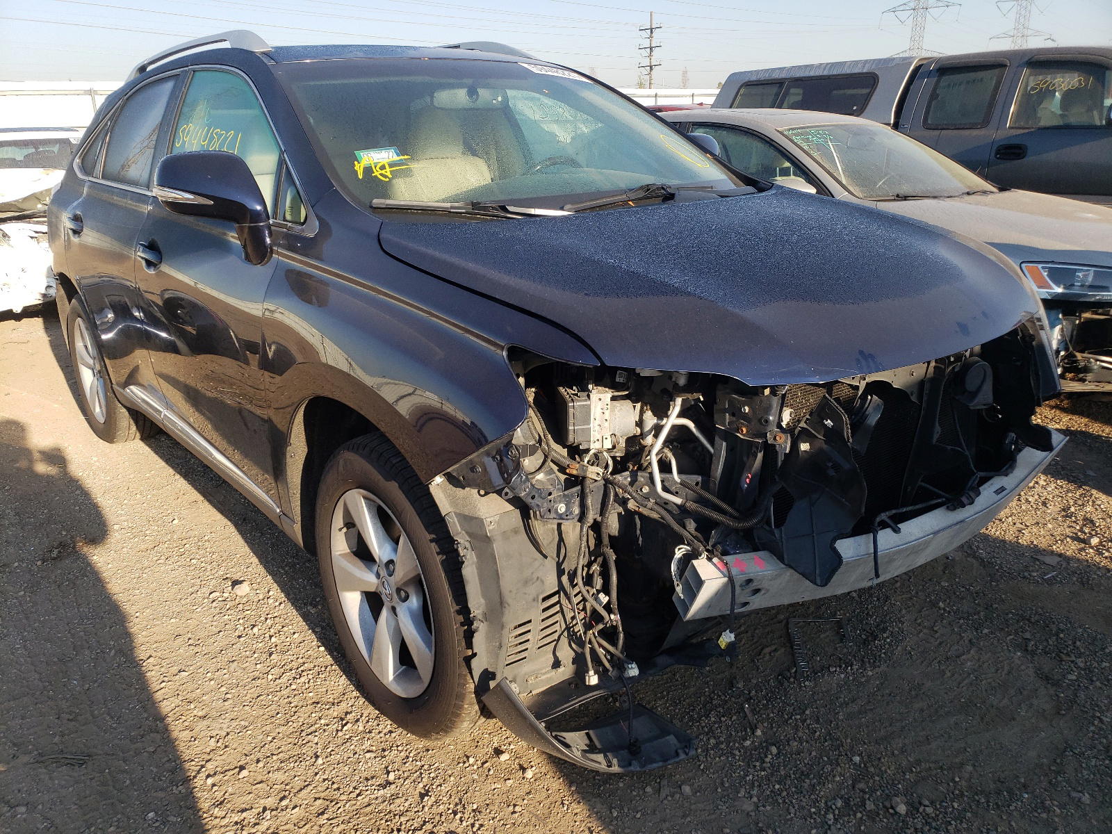 LEXUS RX 350 BAS 2015 with VIN 2T2BK1BA8FC320627 - Photo from auction
